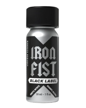 Шикарный Попперс Iron Fist Black.